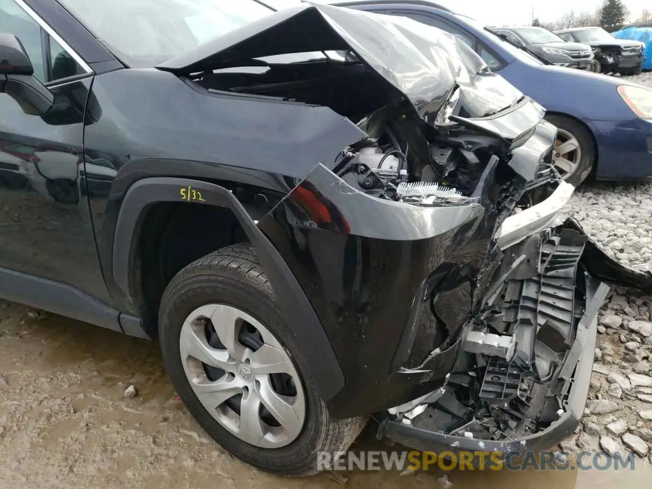 9 Фотография поврежденного автомобиля 2T3K1RFV9LC080977 TOYOTA RAV4 2020