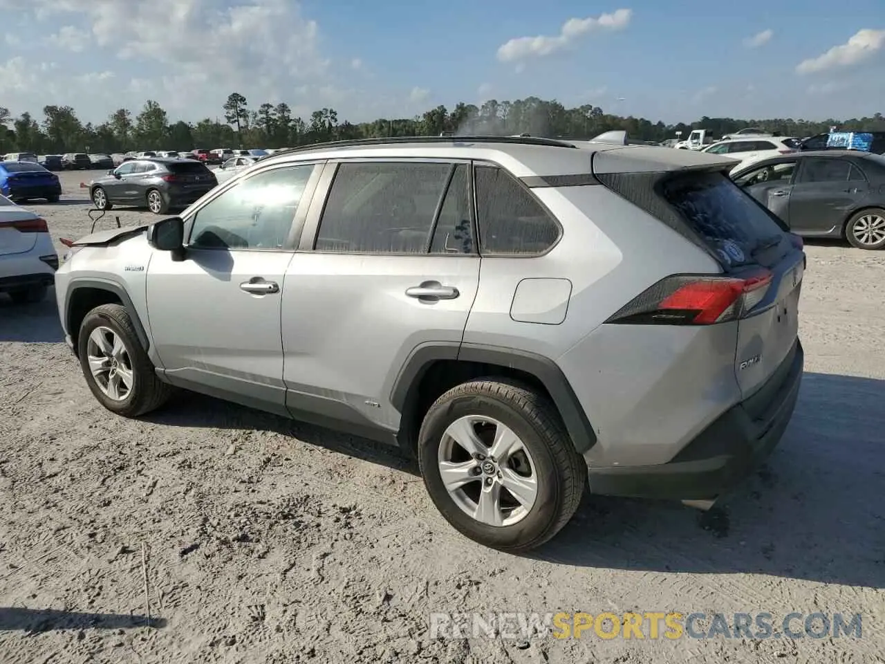 2 Photograph of a damaged car 2T3LWRFV3LW070563 TOYOTA RAV4 2020