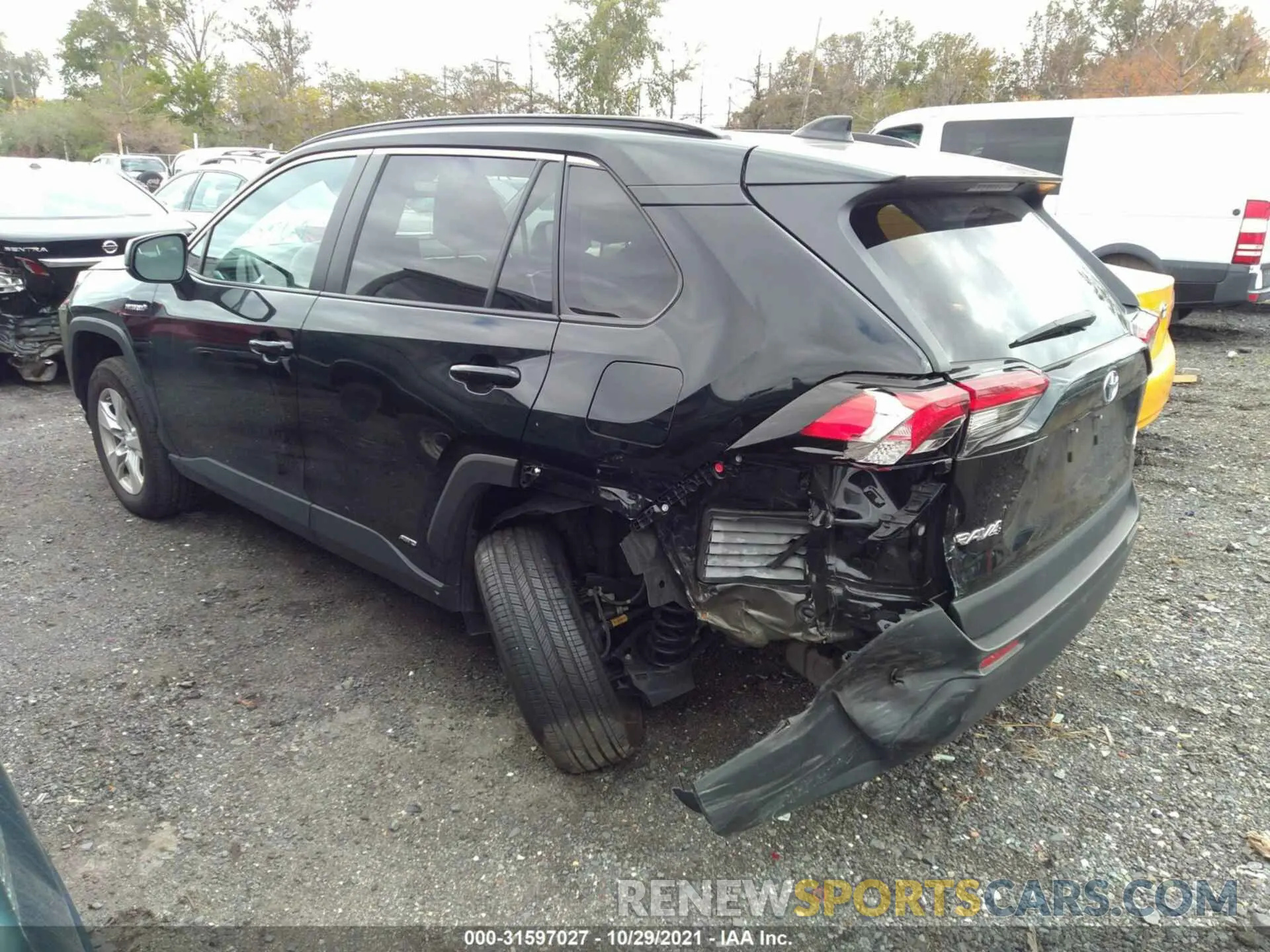 3 Photograph of a damaged car 2T3LWRFV6LW088006 TOYOTA RAV4 2020