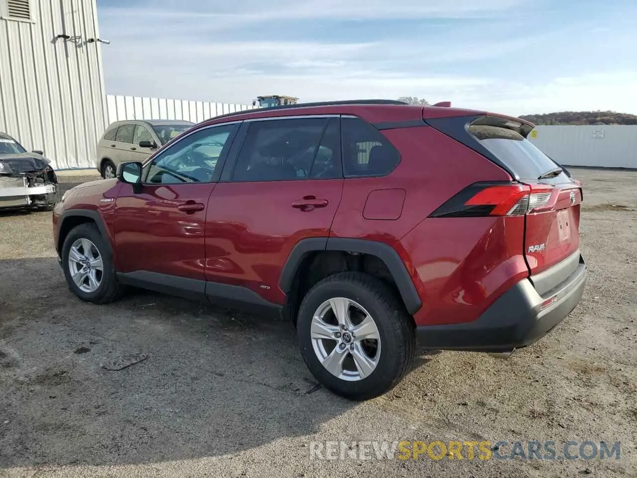 2 Фотография поврежденного автомобиля 2T3LWRFV6LW092279 TOYOTA RAV4 2020
