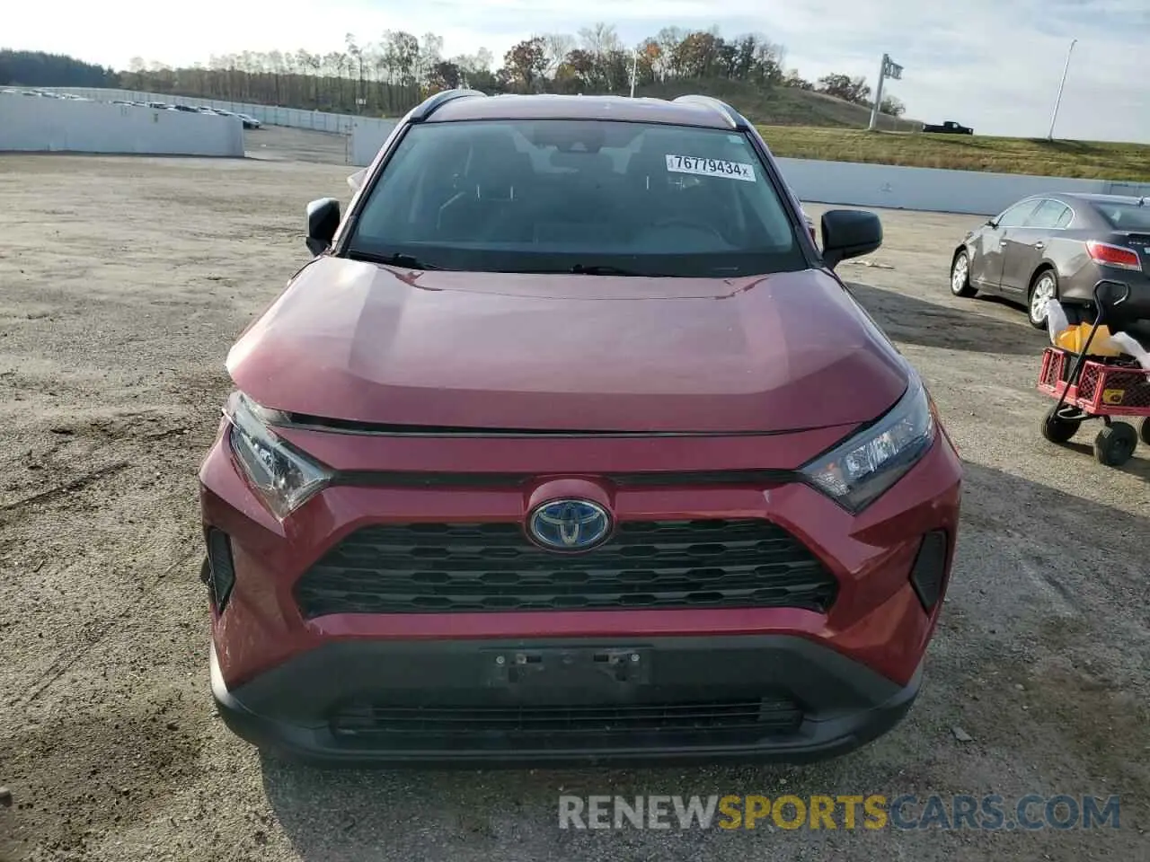5 Фотография поврежденного автомобиля 2T3LWRFV6LW092279 TOYOTA RAV4 2020