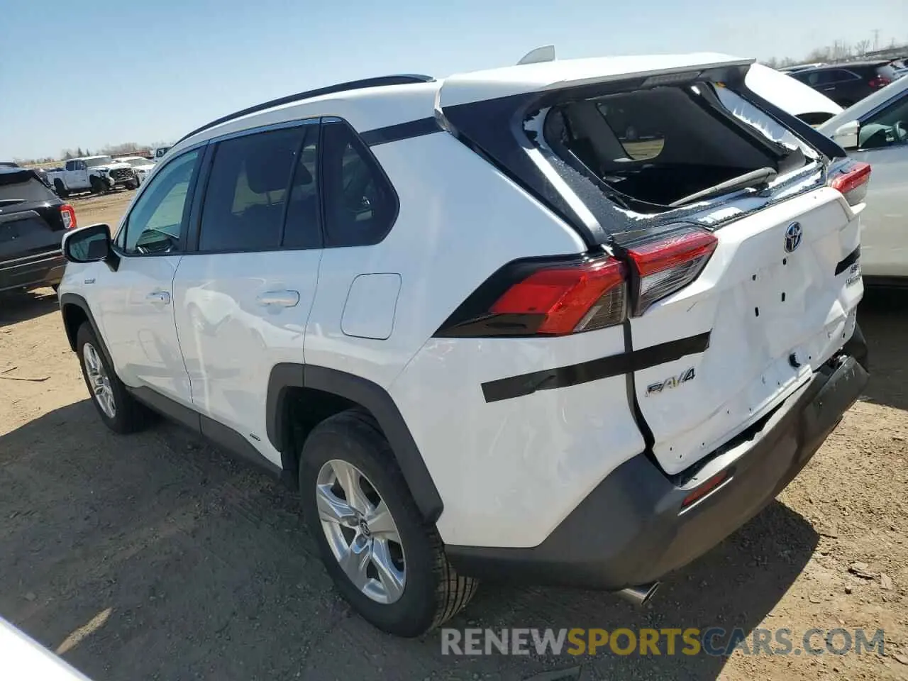 2 Фотография поврежденного автомобиля 2T3MWRFV2LW065097 TOYOTA RAV4 2020