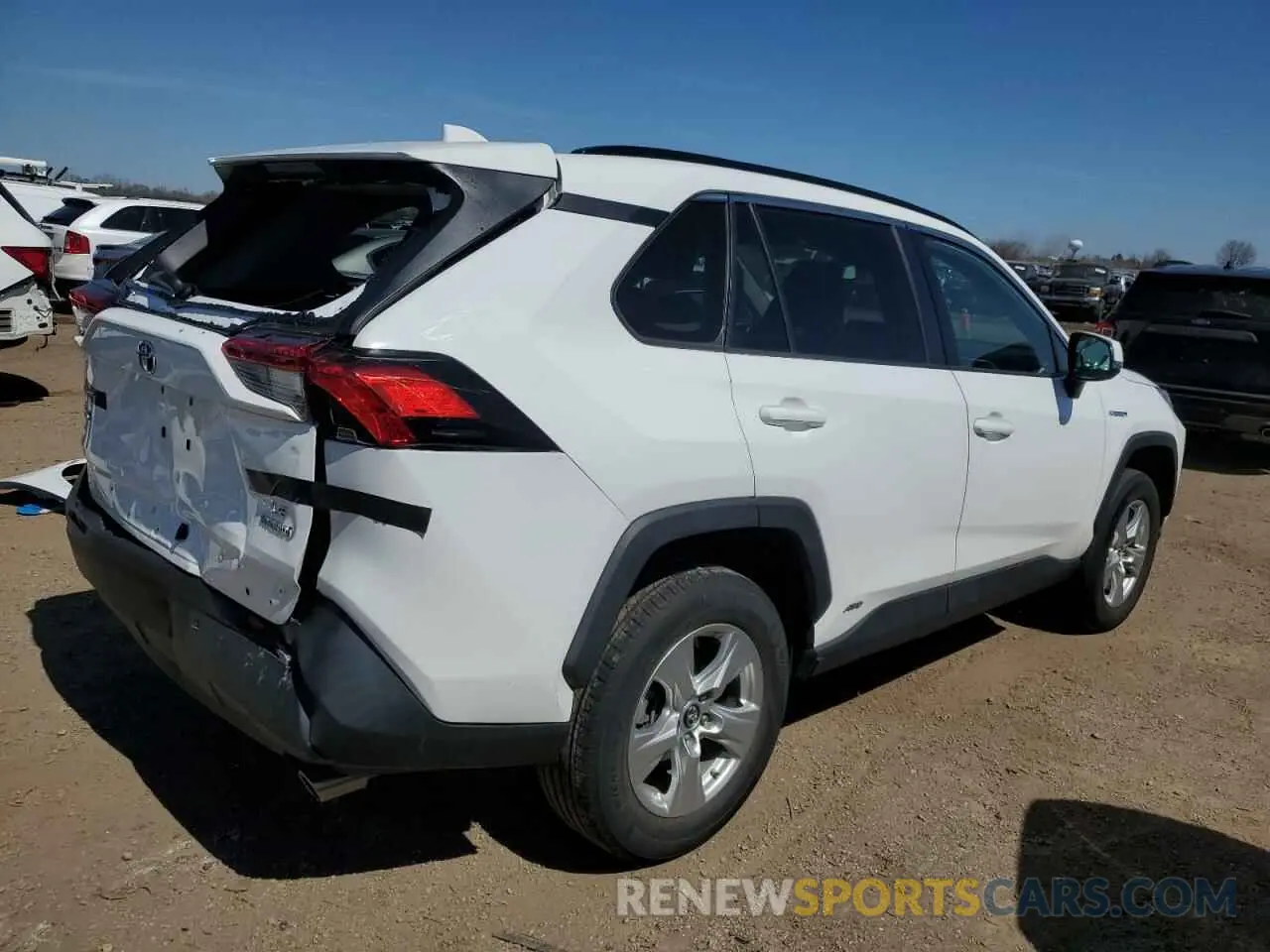 3 Фотография поврежденного автомобиля 2T3MWRFV2LW065097 TOYOTA RAV4 2020