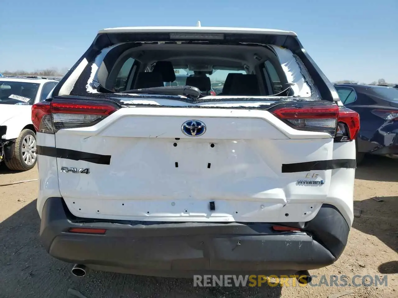 6 Фотография поврежденного автомобиля 2T3MWRFV2LW065097 TOYOTA RAV4 2020