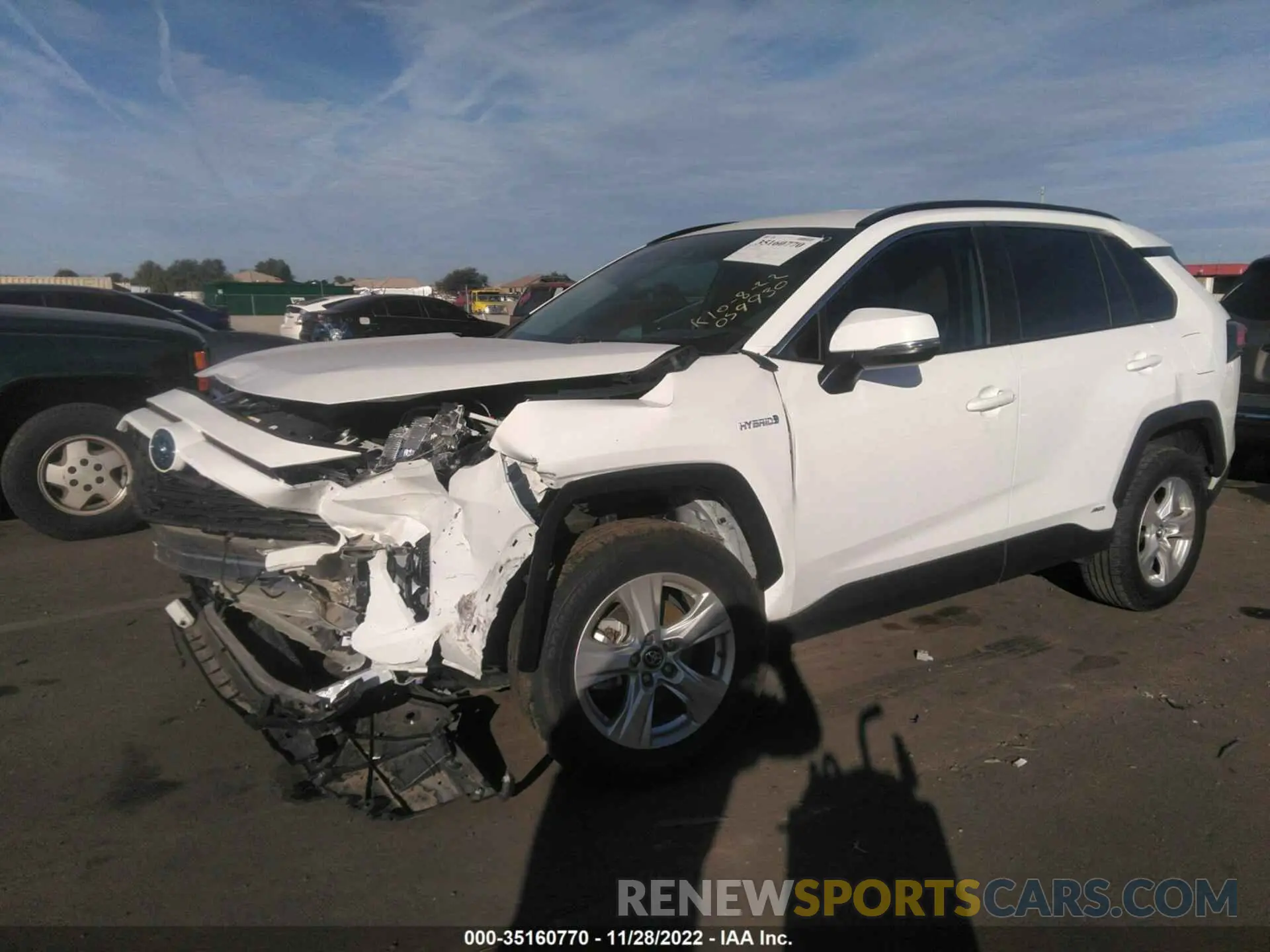 2 Фотография поврежденного автомобиля 2T3MWRFV9LW059930 TOYOTA RAV4 2020