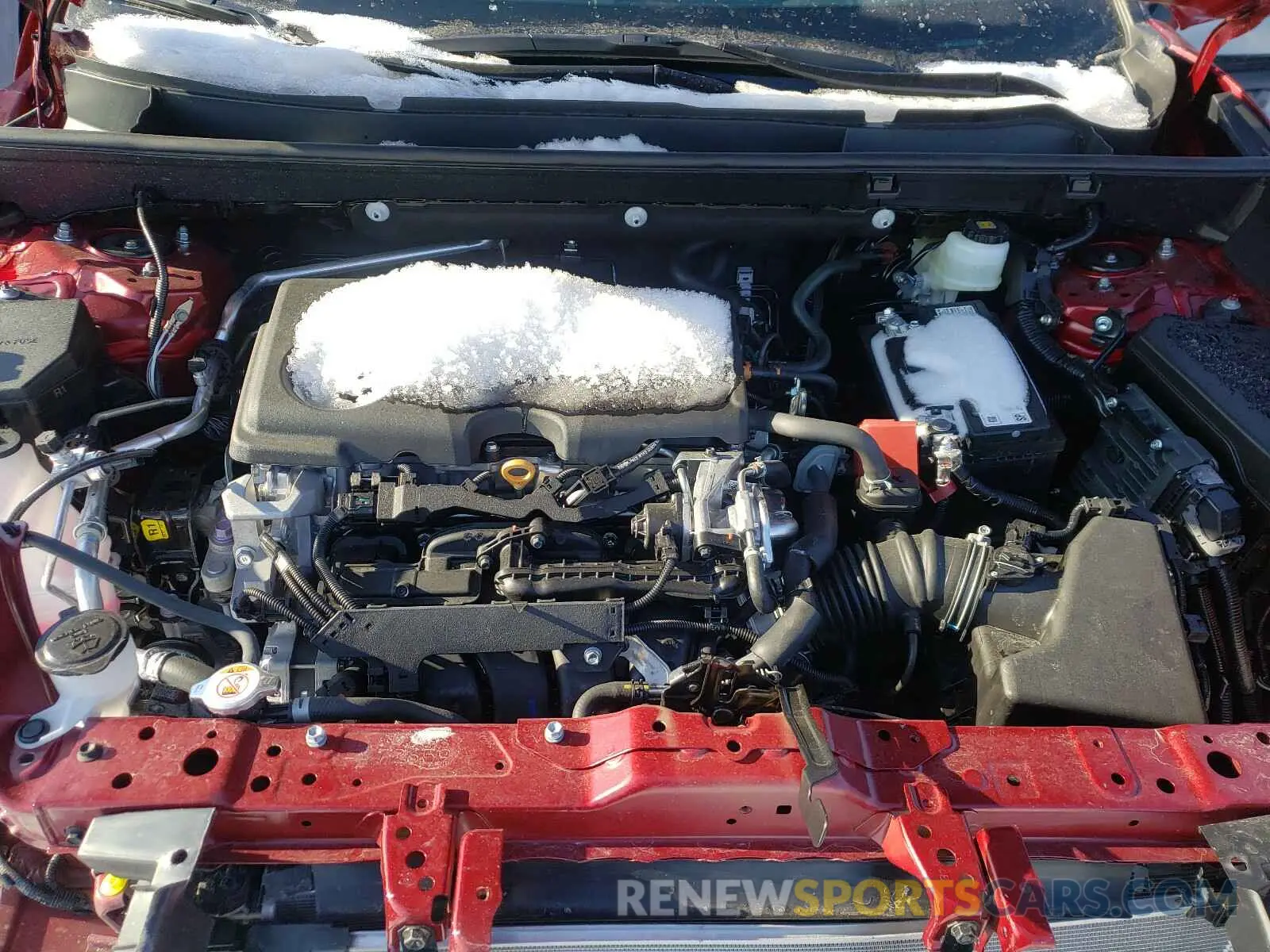 7 Photograph of a damaged car 2T3N1RFV4LC123845 TOYOTA RAV4 2020