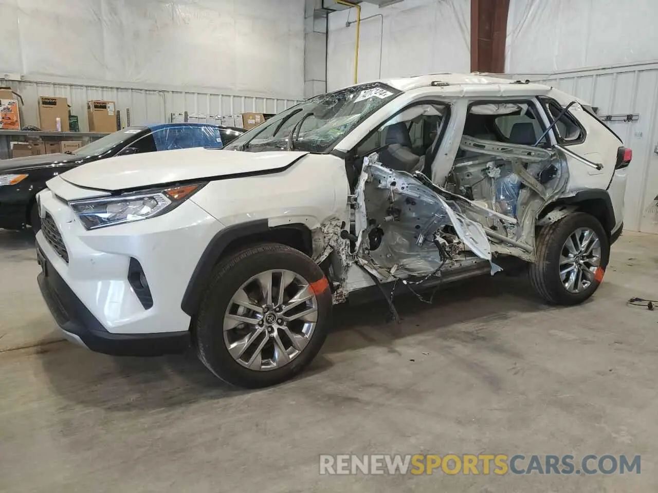 1 Photograph of a damaged car 2T3N1RFV4LW091770 TOYOTA RAV4 2020