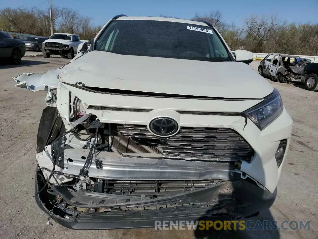 5 Photograph of a damaged car 2T3N1RFV5LC109968 TOYOTA RAV4 2020