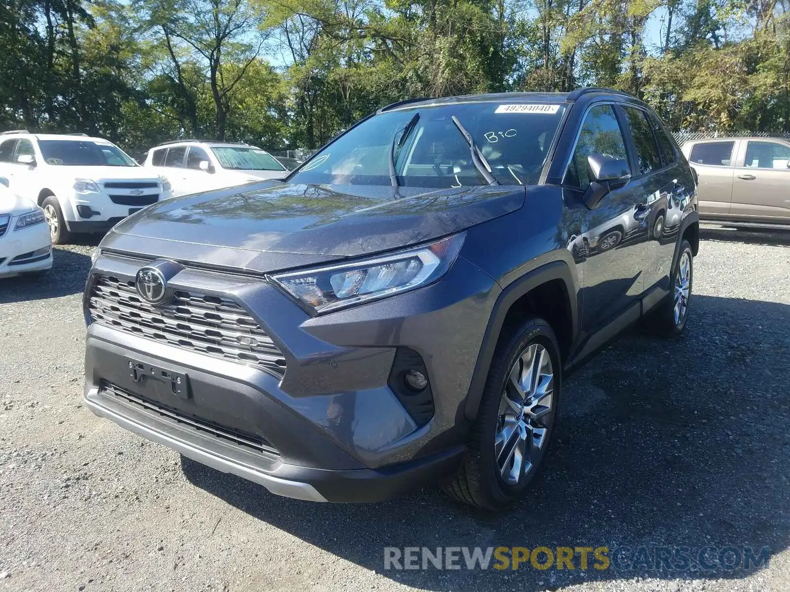 2 Photograph of a damaged car 2T3N1RFV7LC105629 TOYOTA RAV4 2020