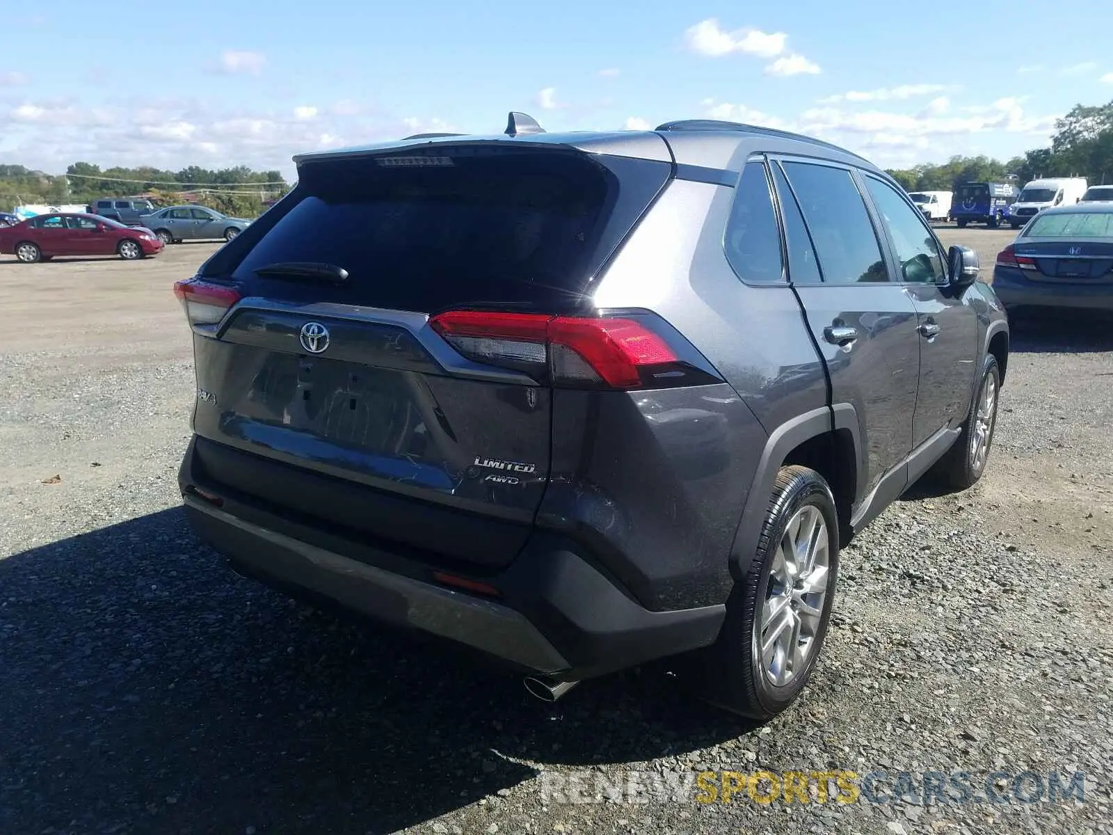 4 Photograph of a damaged car 2T3N1RFV7LC105629 TOYOTA RAV4 2020