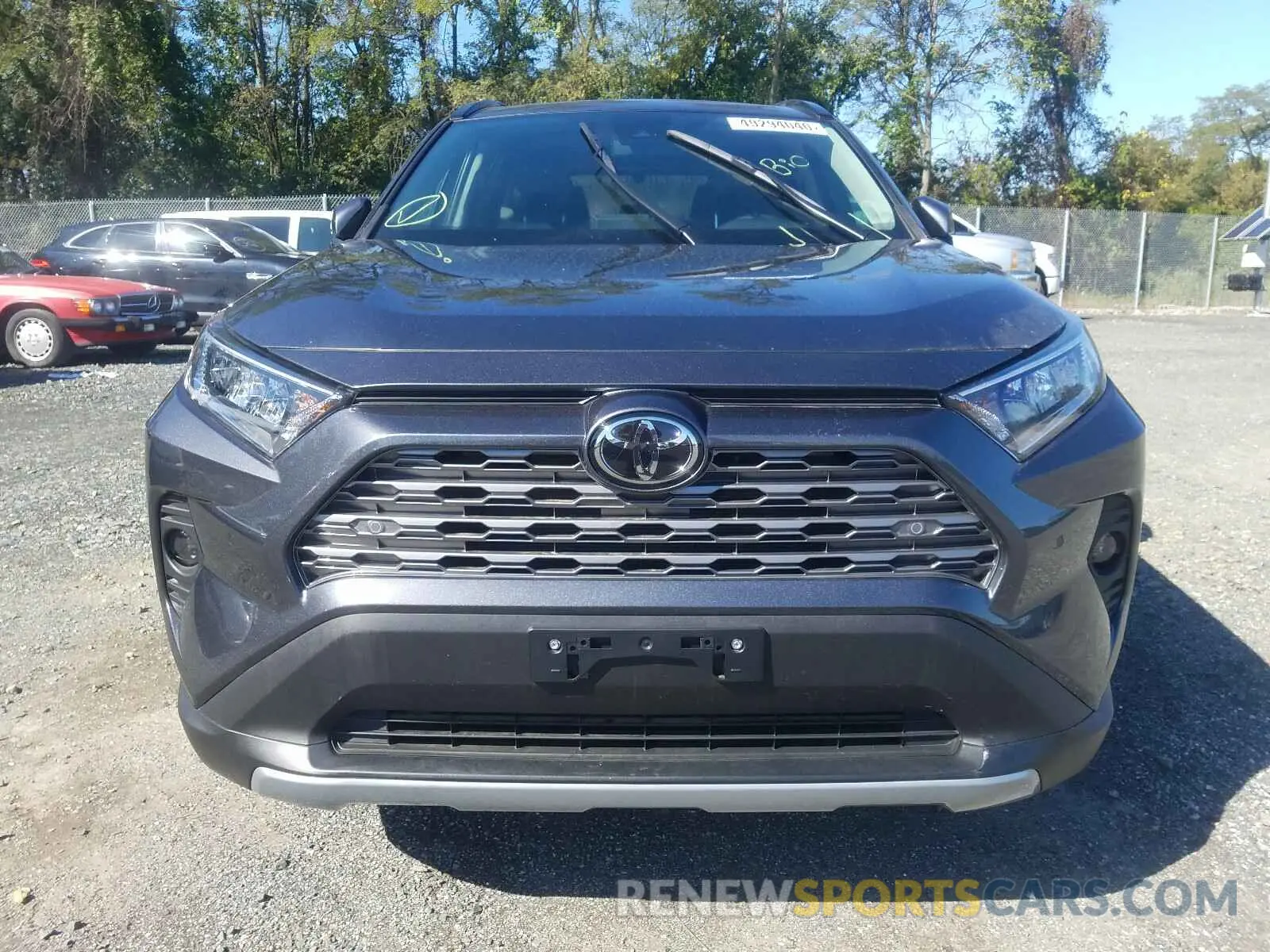9 Photograph of a damaged car 2T3N1RFV7LC105629 TOYOTA RAV4 2020