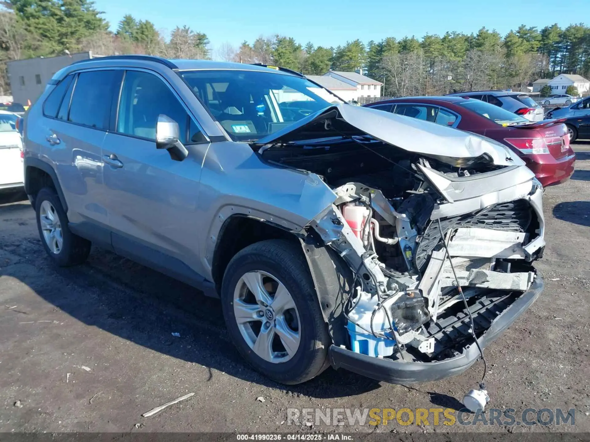 1 Photograph of a damaged car 2T3P1RFV0LC069209 TOYOTA RAV4 2020