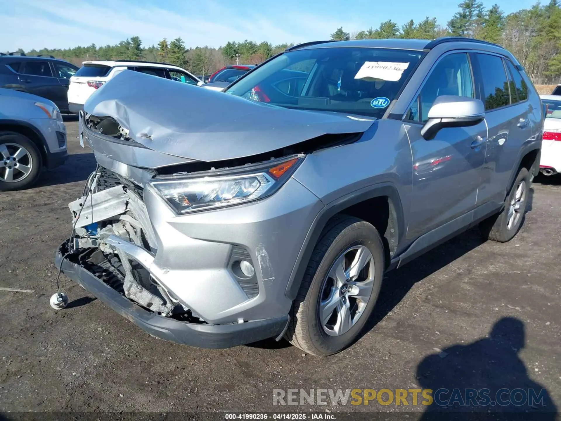 2 Photograph of a damaged car 2T3P1RFV0LC069209 TOYOTA RAV4 2020