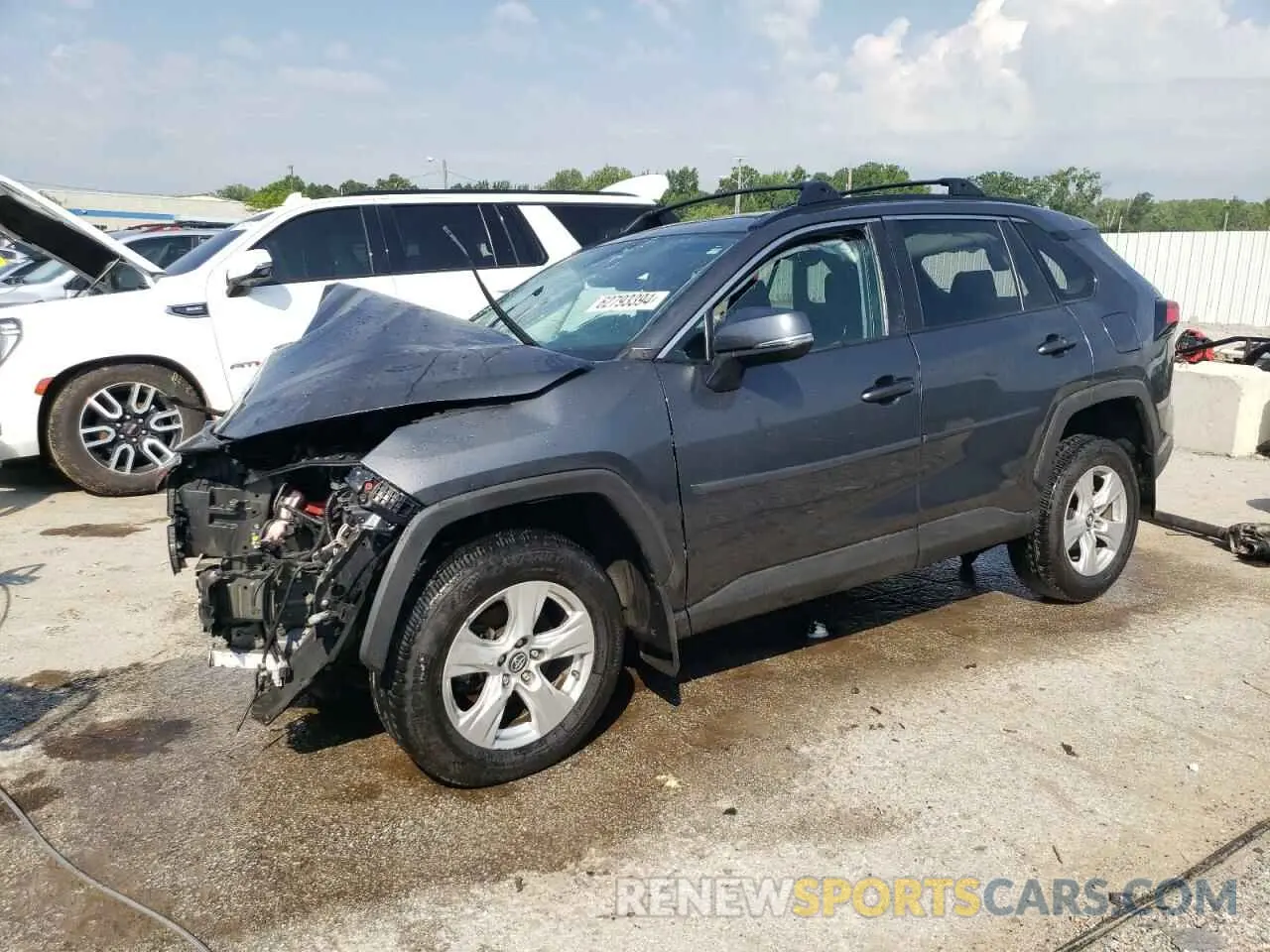 1 Фотография поврежденного автомобиля 2T3P1RFV0LC115069 TOYOTA RAV4 2020