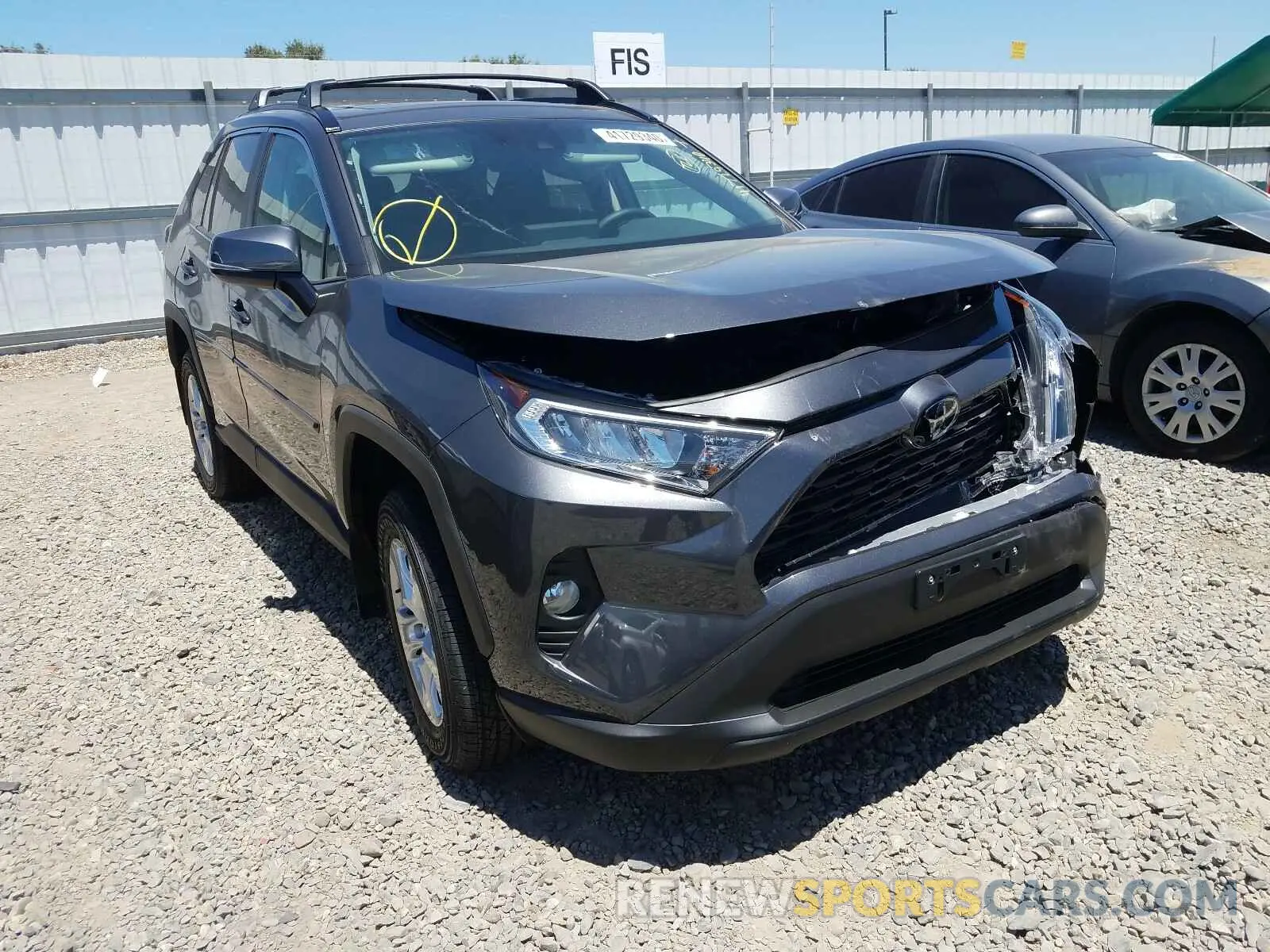 1 Photograph of a damaged car 2T3P1RFV0LW109920 TOYOTA RAV4 2020