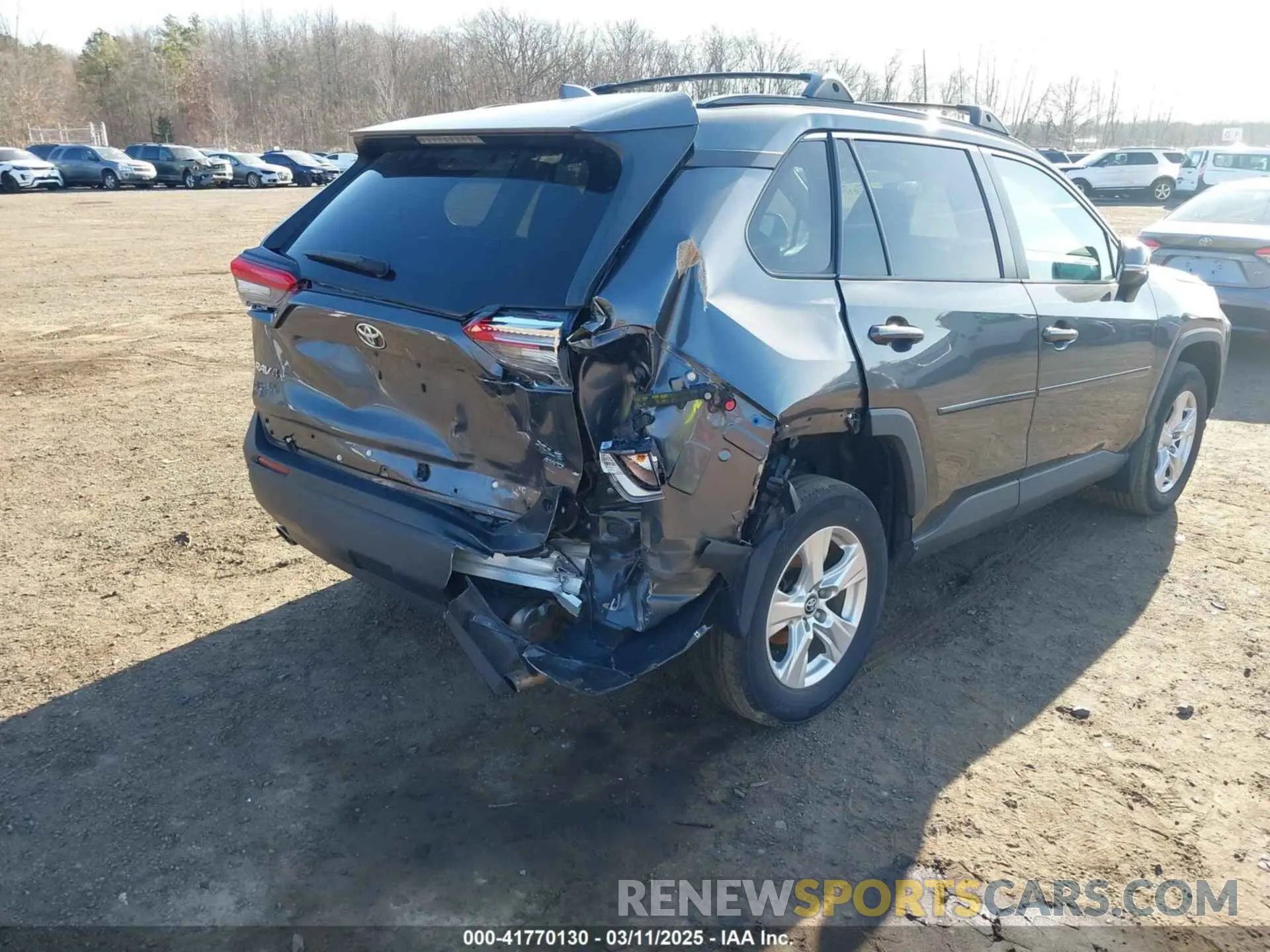 6 Фотография поврежденного автомобиля 2T3P1RFV1LC073754 TOYOTA RAV4 2020
