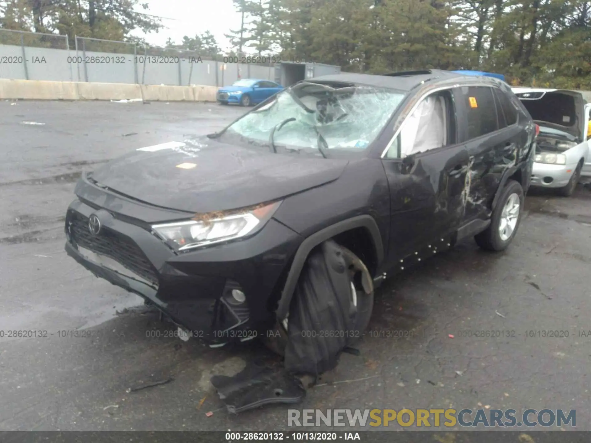 2 Photograph of a damaged car 2T3P1RFV1LW124510 TOYOTA RAV4 2020