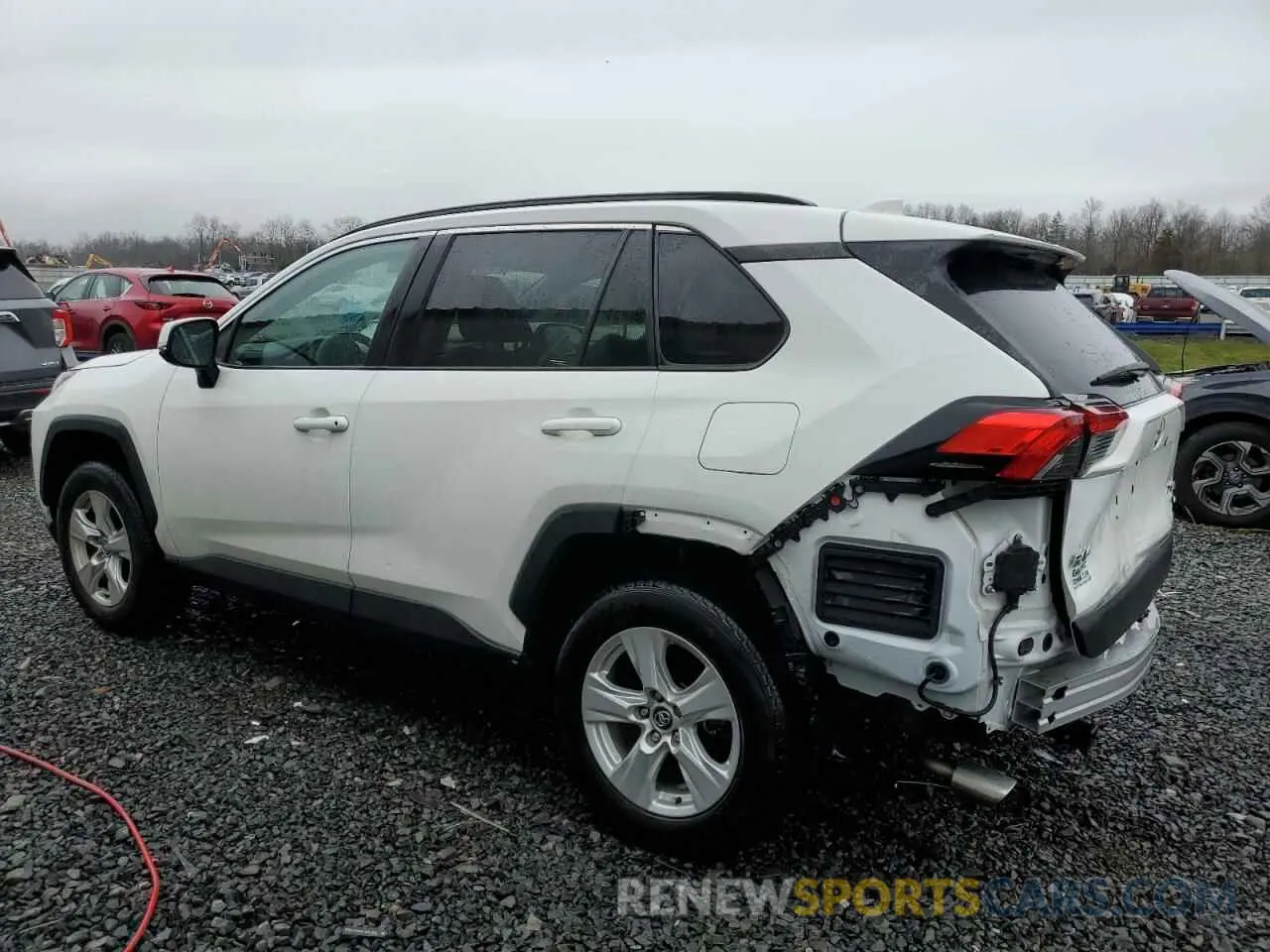 2 Photograph of a damaged car 2T3P1RFV1LW131974 TOYOTA RAV4 2020