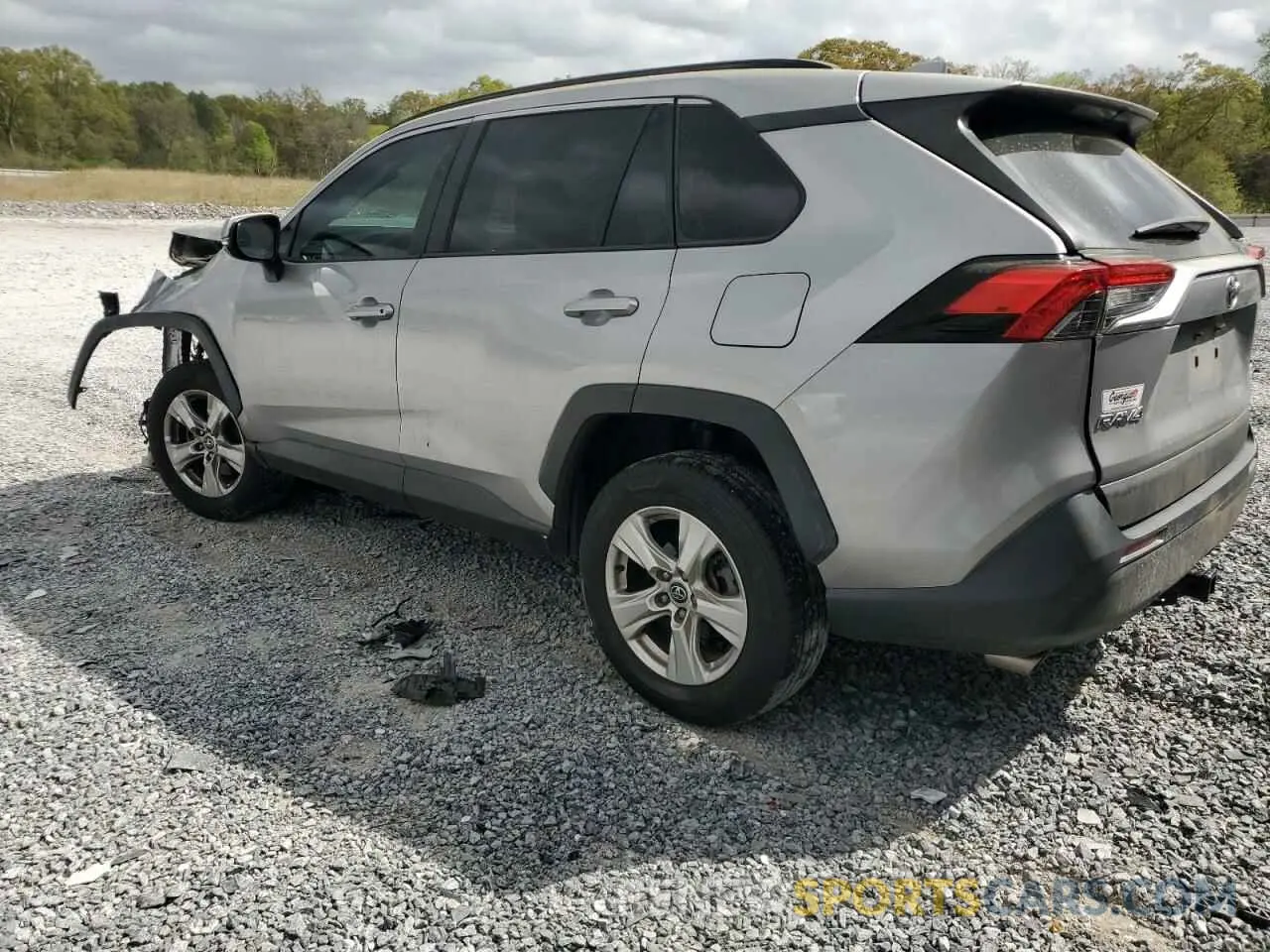 2 Photograph of a damaged car 2T3P1RFV2LC078803 TOYOTA RAV4 2020