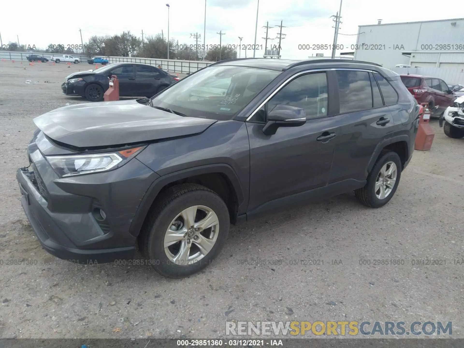 2 Photograph of a damaged car 2T3P1RFV2LC101044 TOYOTA RAV4 2020