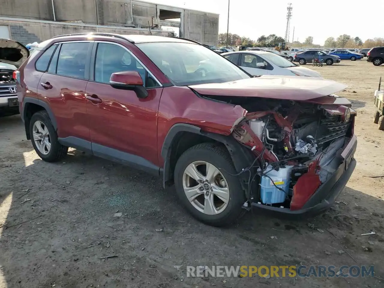 4 Photograph of a damaged car 2T3P1RFV2LW084437 TOYOTA RAV4 2020