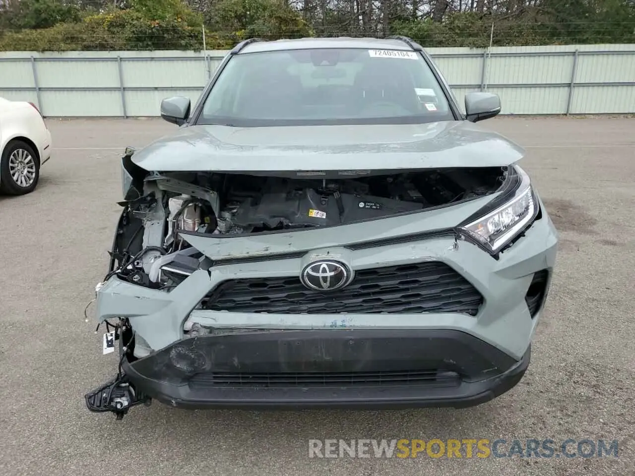5 Фотография поврежденного автомобиля 2T3P1RFV2LW100815 TOYOTA RAV4 2020