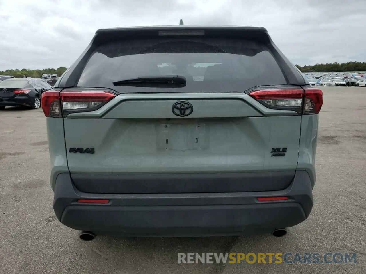 6 Фотография поврежденного автомобиля 2T3P1RFV2LW100815 TOYOTA RAV4 2020