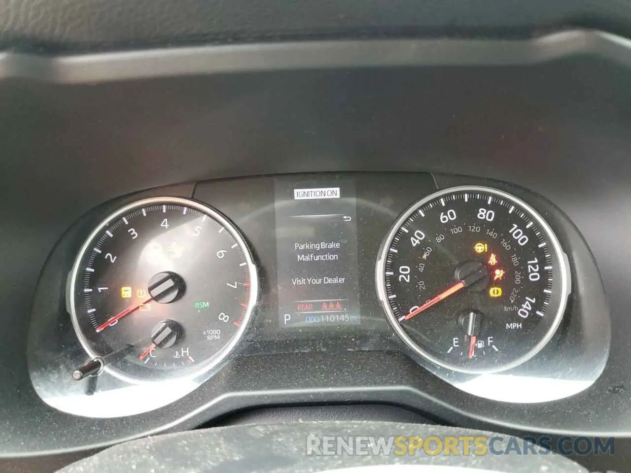 9 Фотография поврежденного автомобиля 2T3P1RFV2LW100815 TOYOTA RAV4 2020