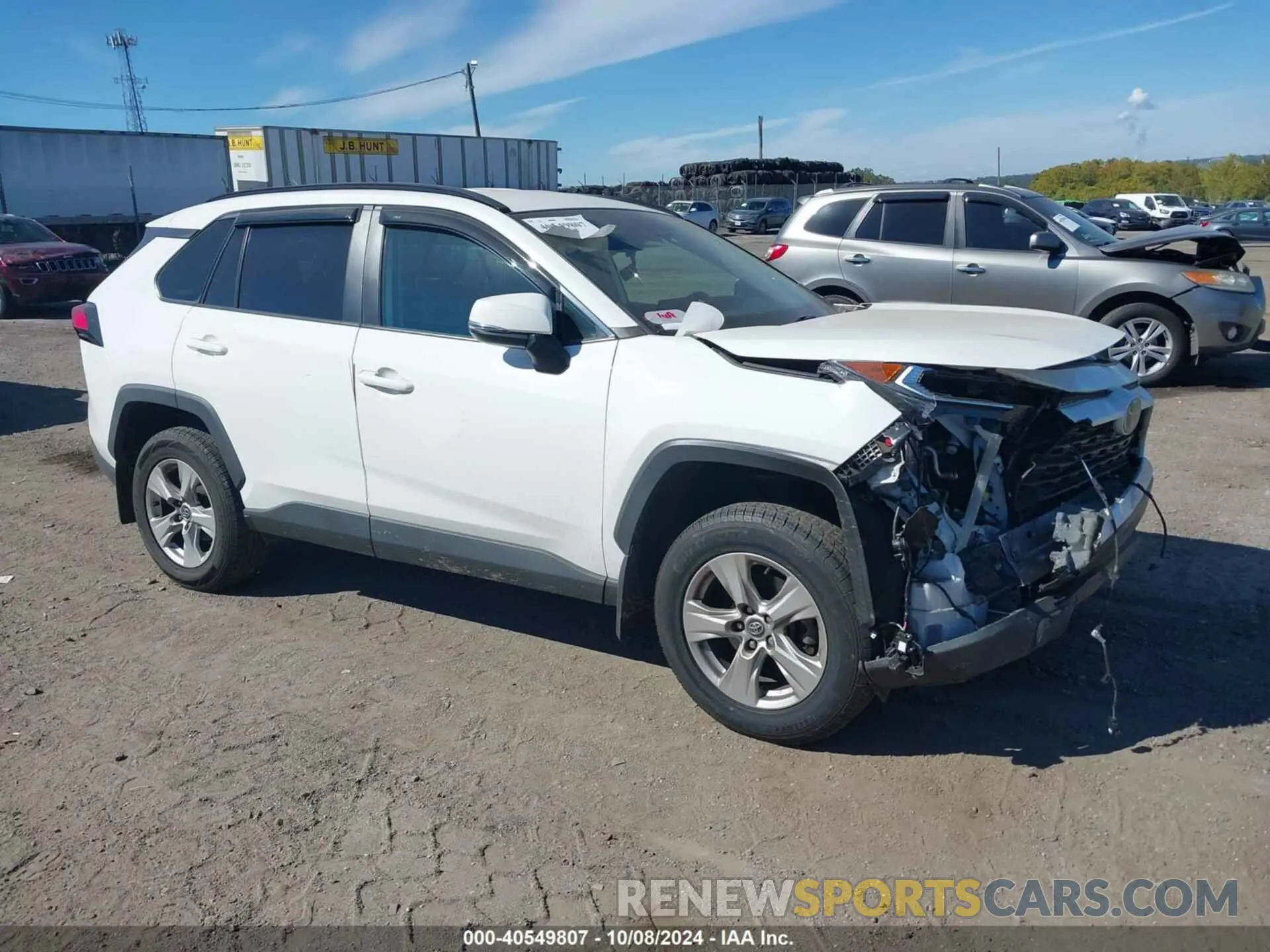 1 Photograph of a damaged car 2T3P1RFV2LW131871 TOYOTA RAV4 2020
