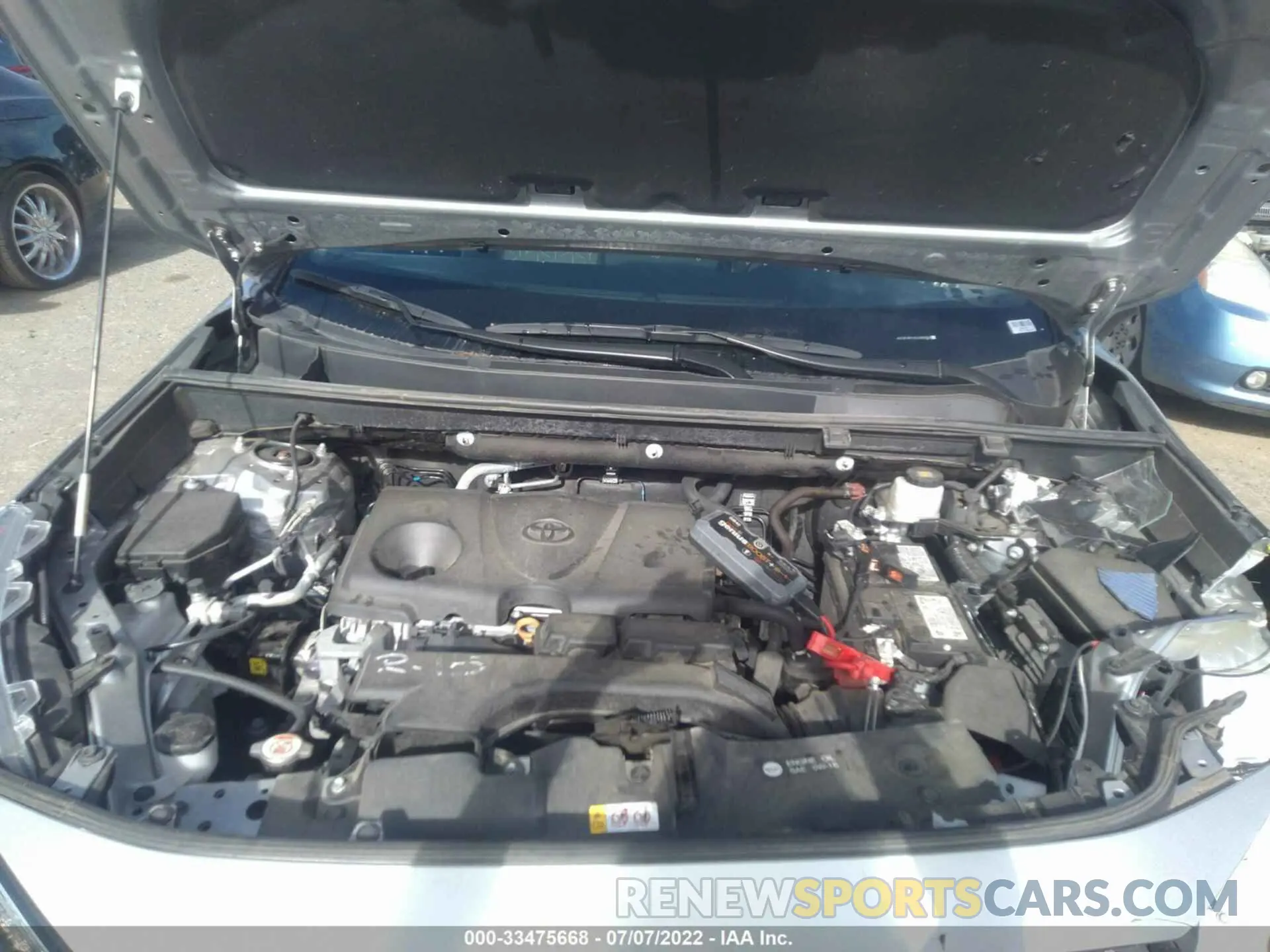 10 Фотография поврежденного автомобиля 2T3P1RFV3LC090393 TOYOTA RAV4 2020