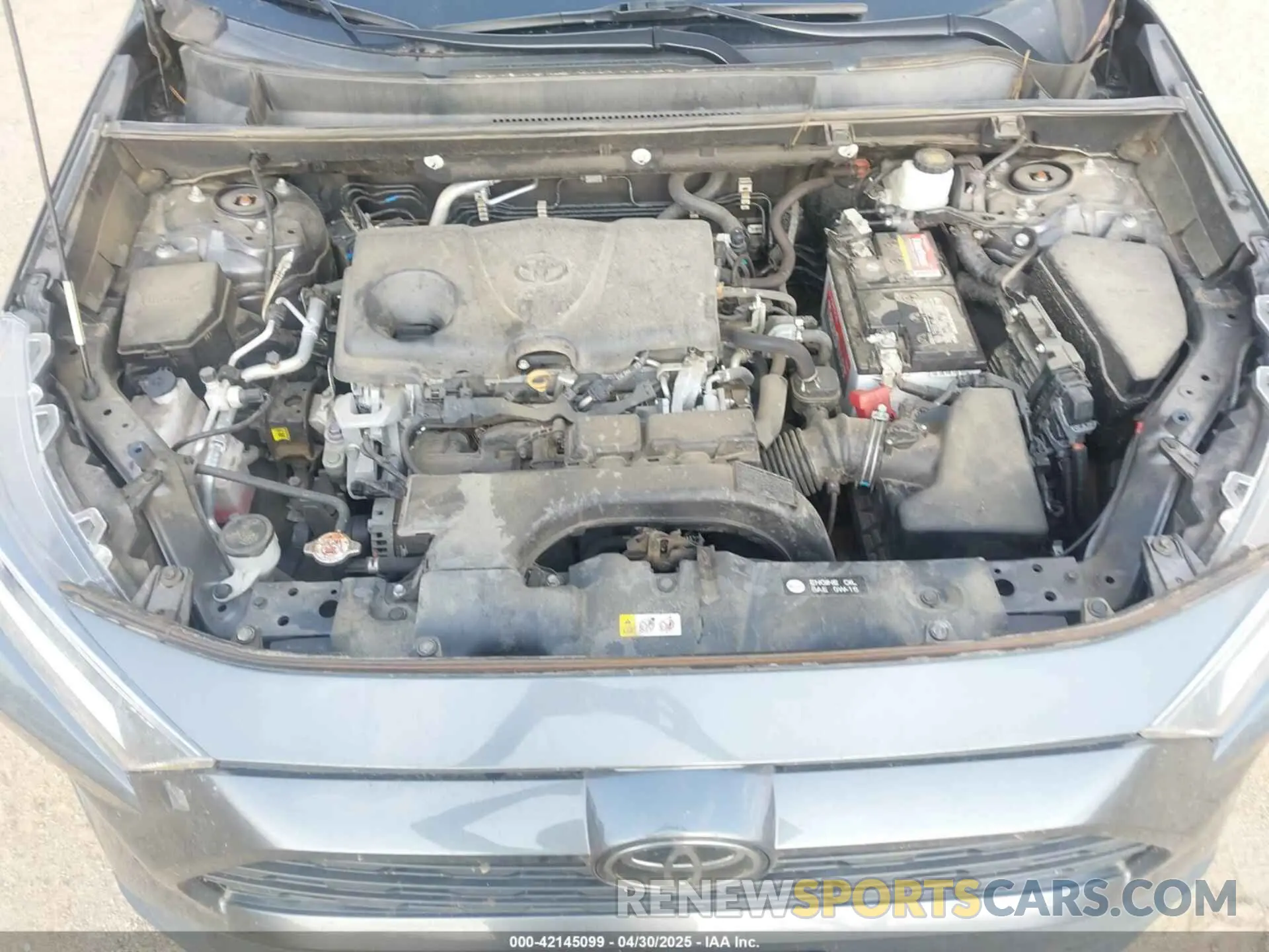 10 Фотография поврежденного автомобиля 2T3P1RFV4LC090760 TOYOTA RAV4 2020