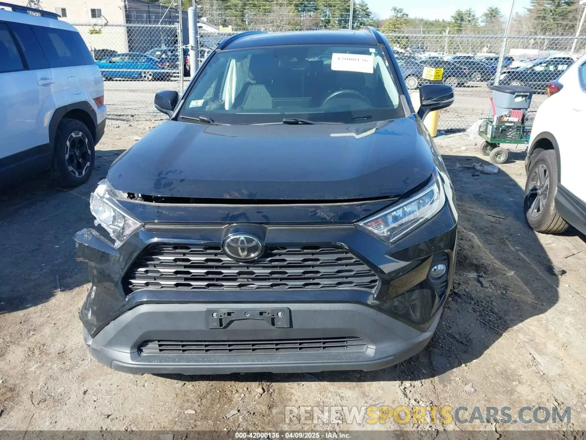 13 Photograph of a damaged car 2T3P1RFV5LC087253 TOYOTA RAV4 2020