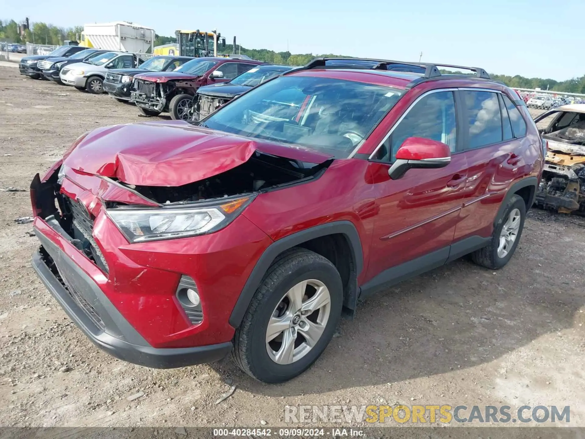 2 Photograph of a damaged car 2T3P1RFV5LC087480 TOYOTA RAV4 2020