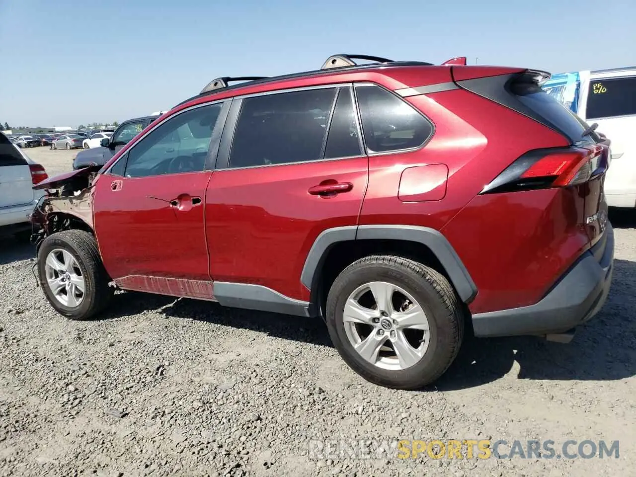 2 Photograph of a damaged car 2T3P1RFV5LC103113 TOYOTA RAV4 2020