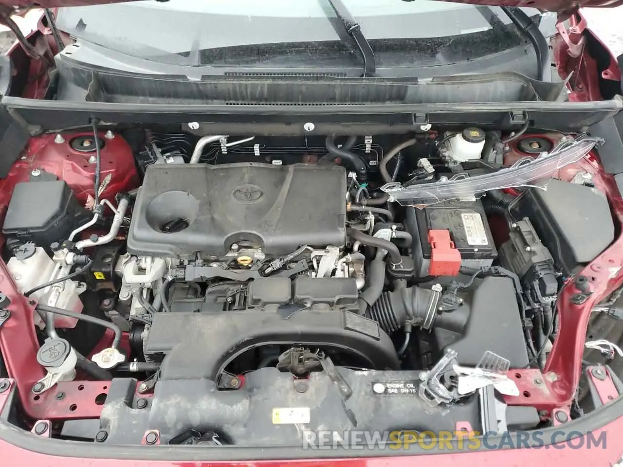 12 Фотография поврежденного автомобиля 2T3P1RFV5LW097392 TOYOTA RAV4 2020