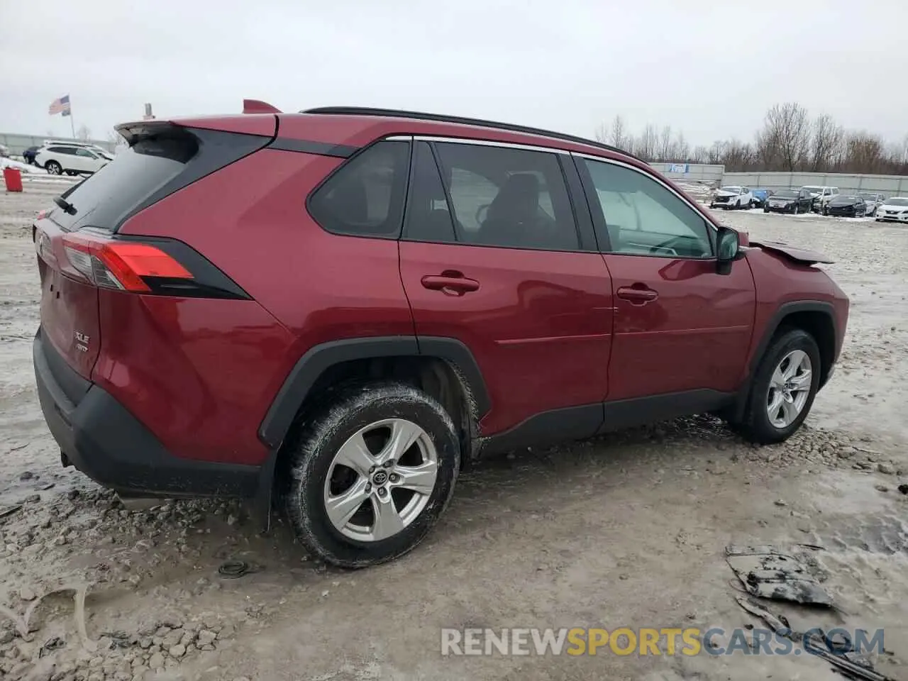 3 Фотография поврежденного автомобиля 2T3P1RFV5LW097392 TOYOTA RAV4 2020