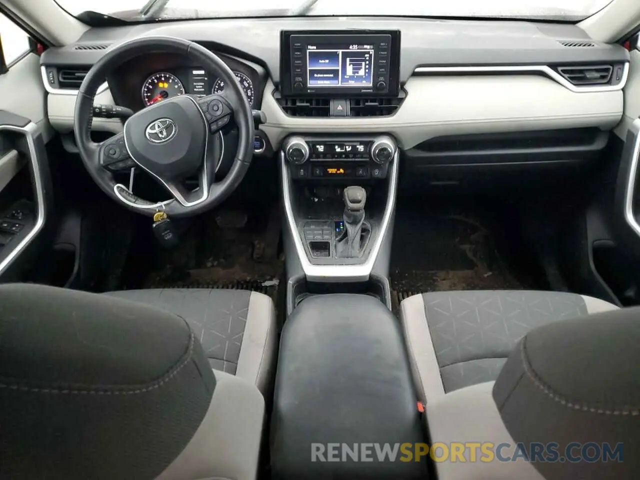 8 Фотография поврежденного автомобиля 2T3P1RFV5LW097392 TOYOTA RAV4 2020