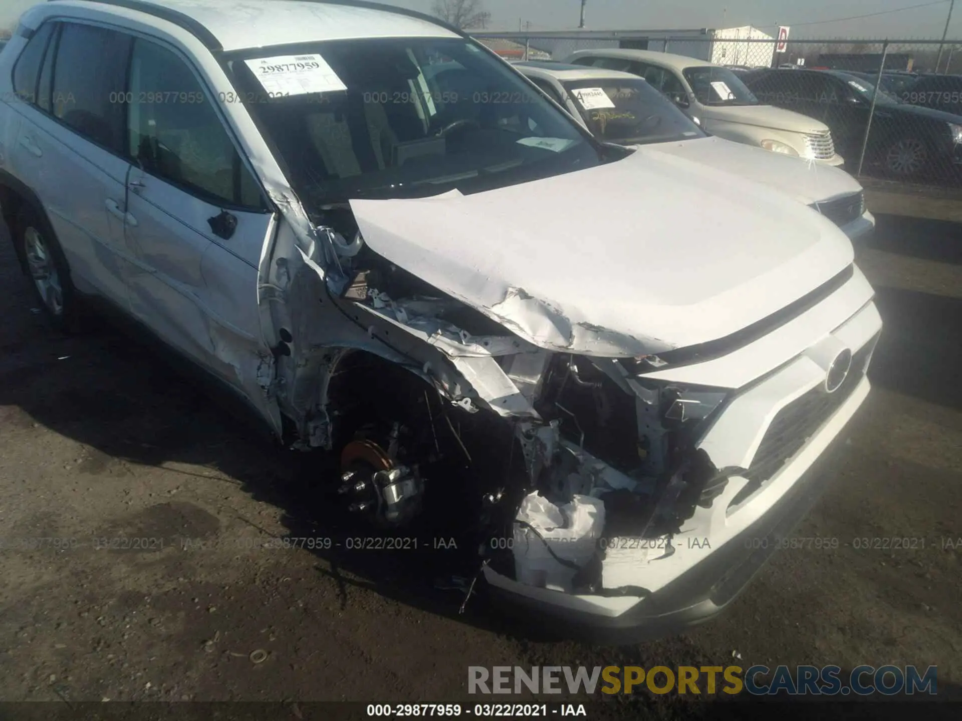 6 Photograph of a damaged car 2T3P1RFV5LW113879 TOYOTA RAV4 2020