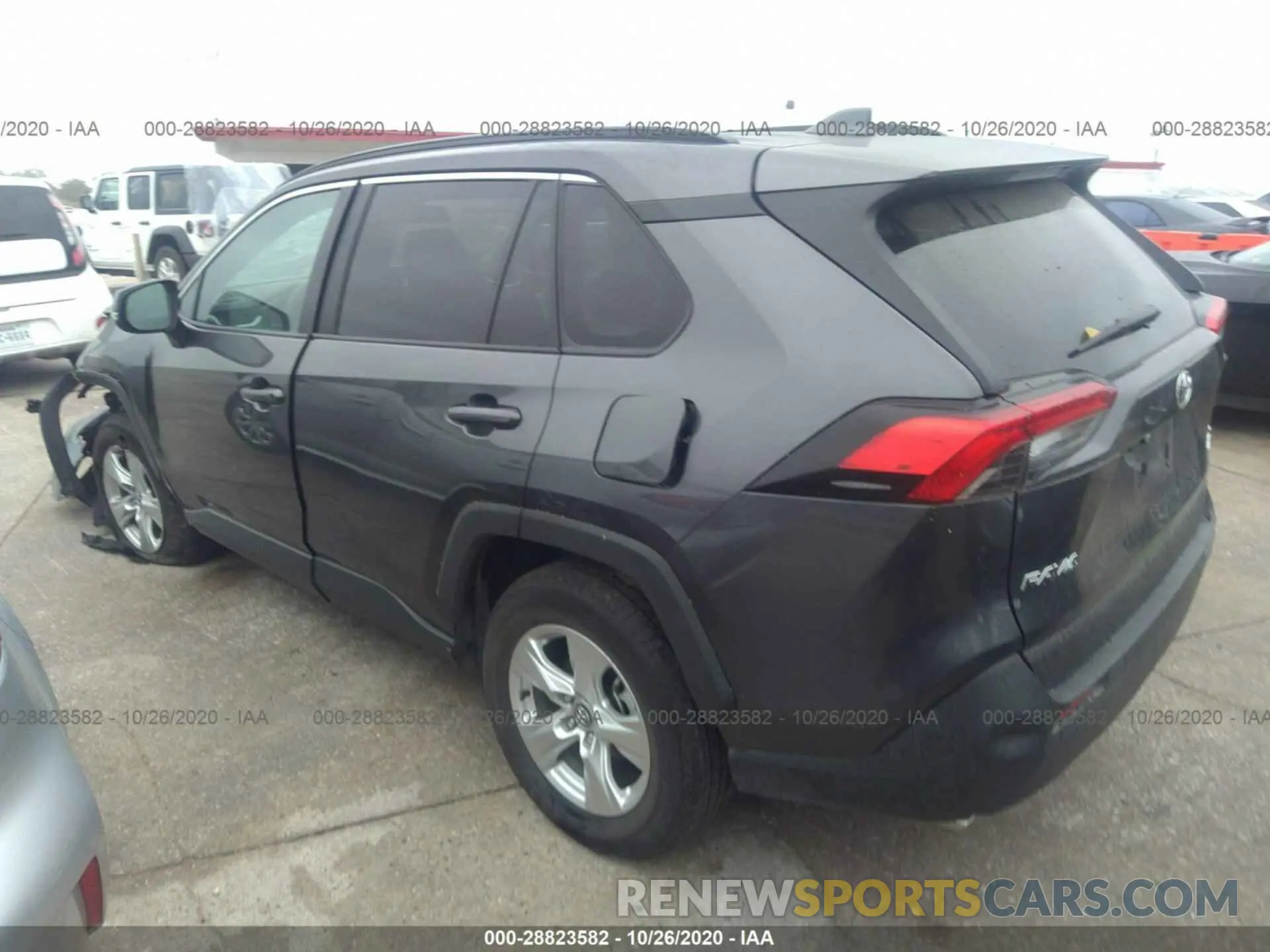 3 Photograph of a damaged car 2T3P1RFV6LC090887 TOYOTA RAV4 2020