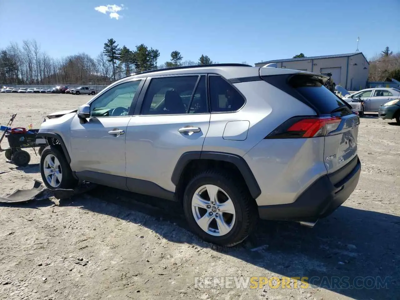 2 Фотография поврежденного автомобиля 2T3P1RFV6LC098715 TOYOTA RAV4 2020