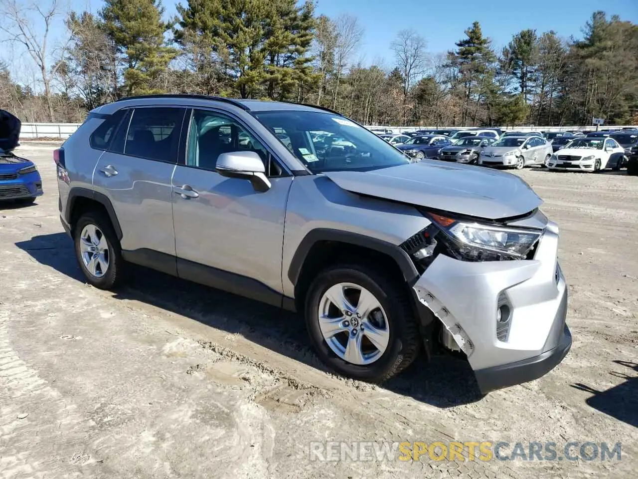 4 Фотография поврежденного автомобиля 2T3P1RFV6LC098715 TOYOTA RAV4 2020