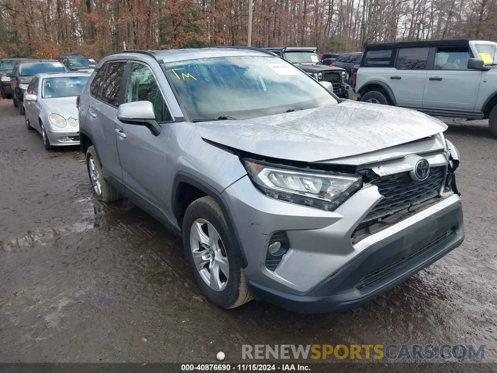 1 Фотография поврежденного автомобиля 2T3P1RFV6LC102200 TOYOTA RAV4 2020