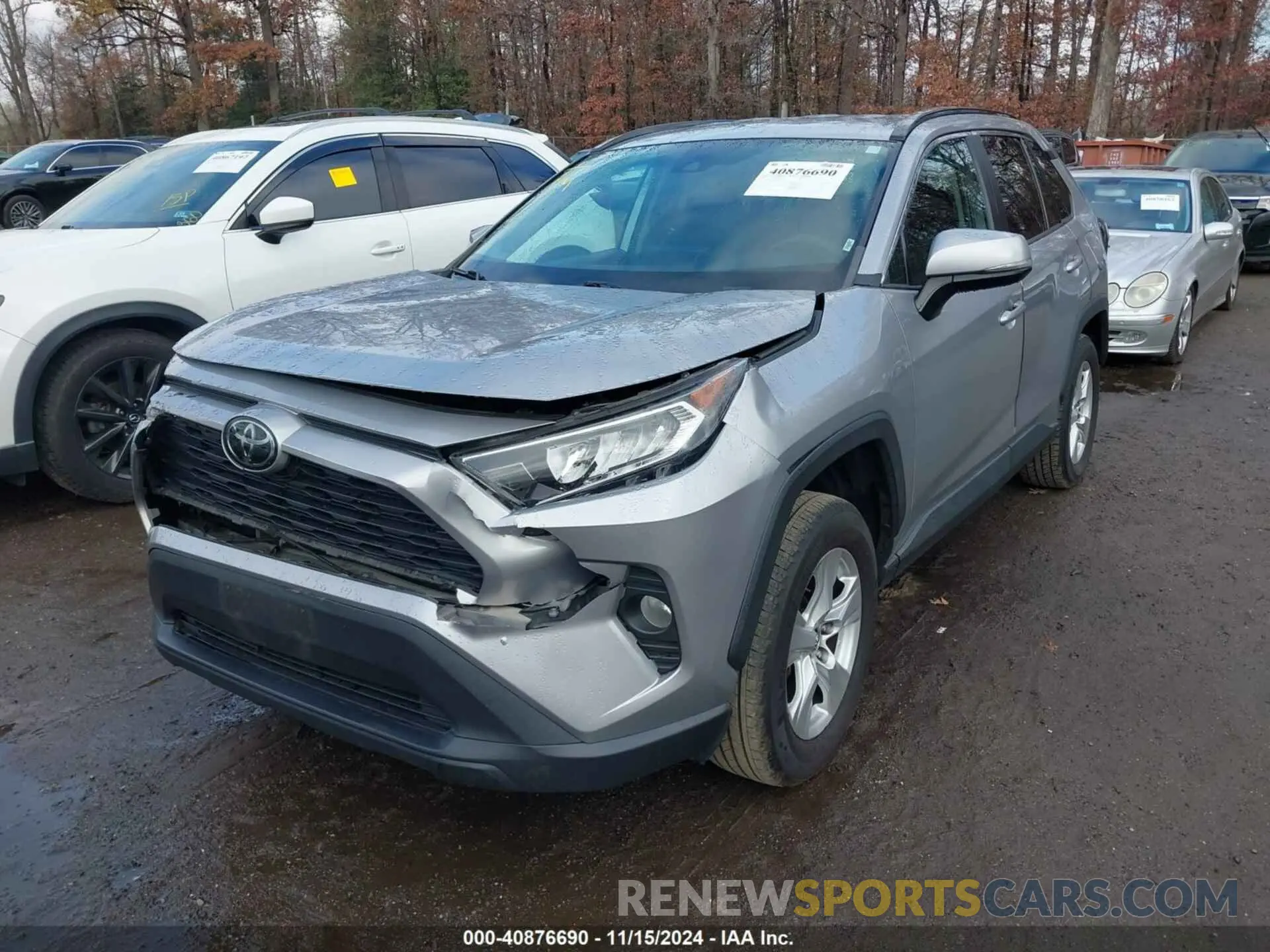 2 Фотография поврежденного автомобиля 2T3P1RFV6LC102200 TOYOTA RAV4 2020