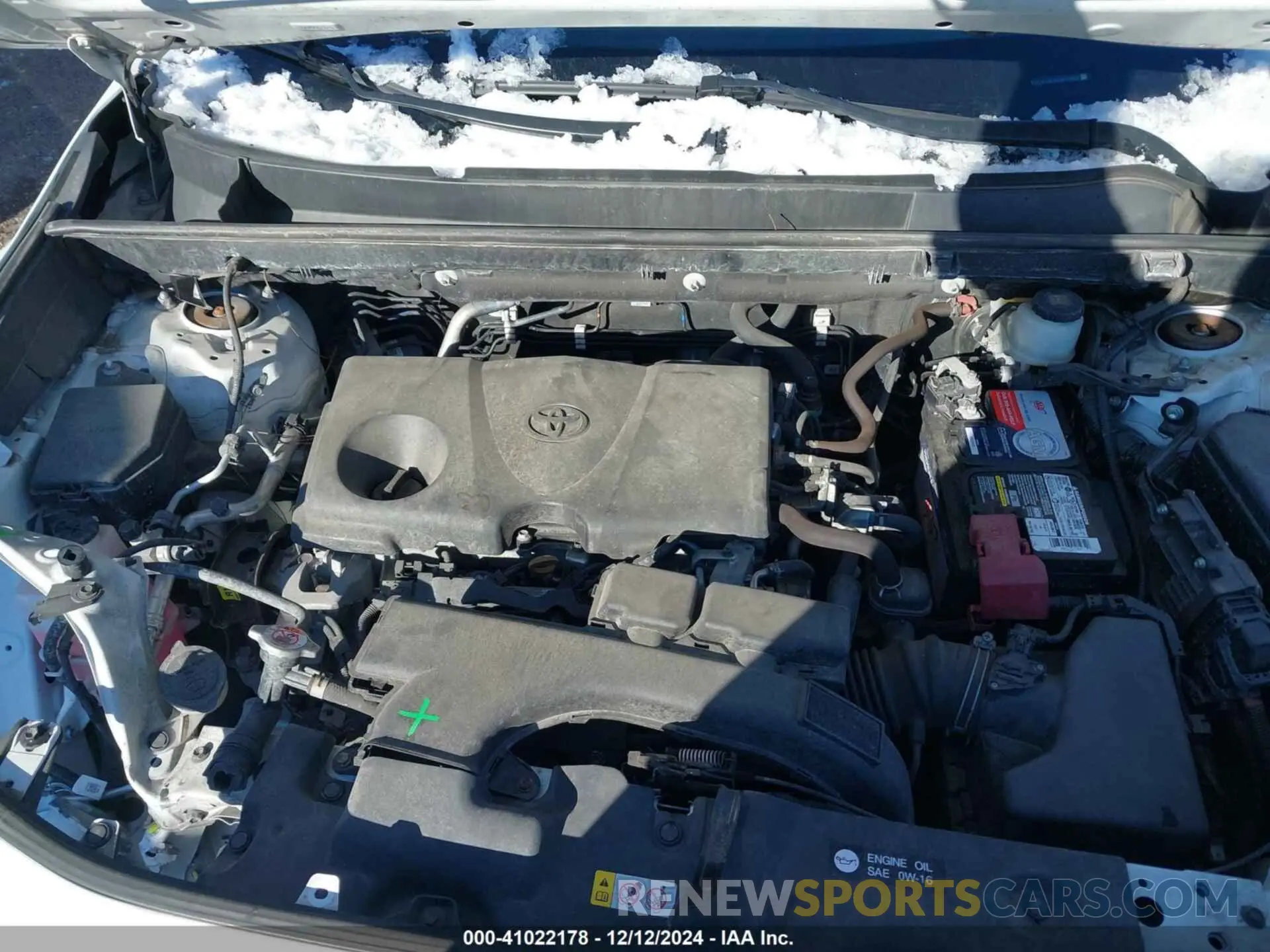 10 Фотография поврежденного автомобиля 2T3P1RFV6LW110814 TOYOTA RAV4 2020