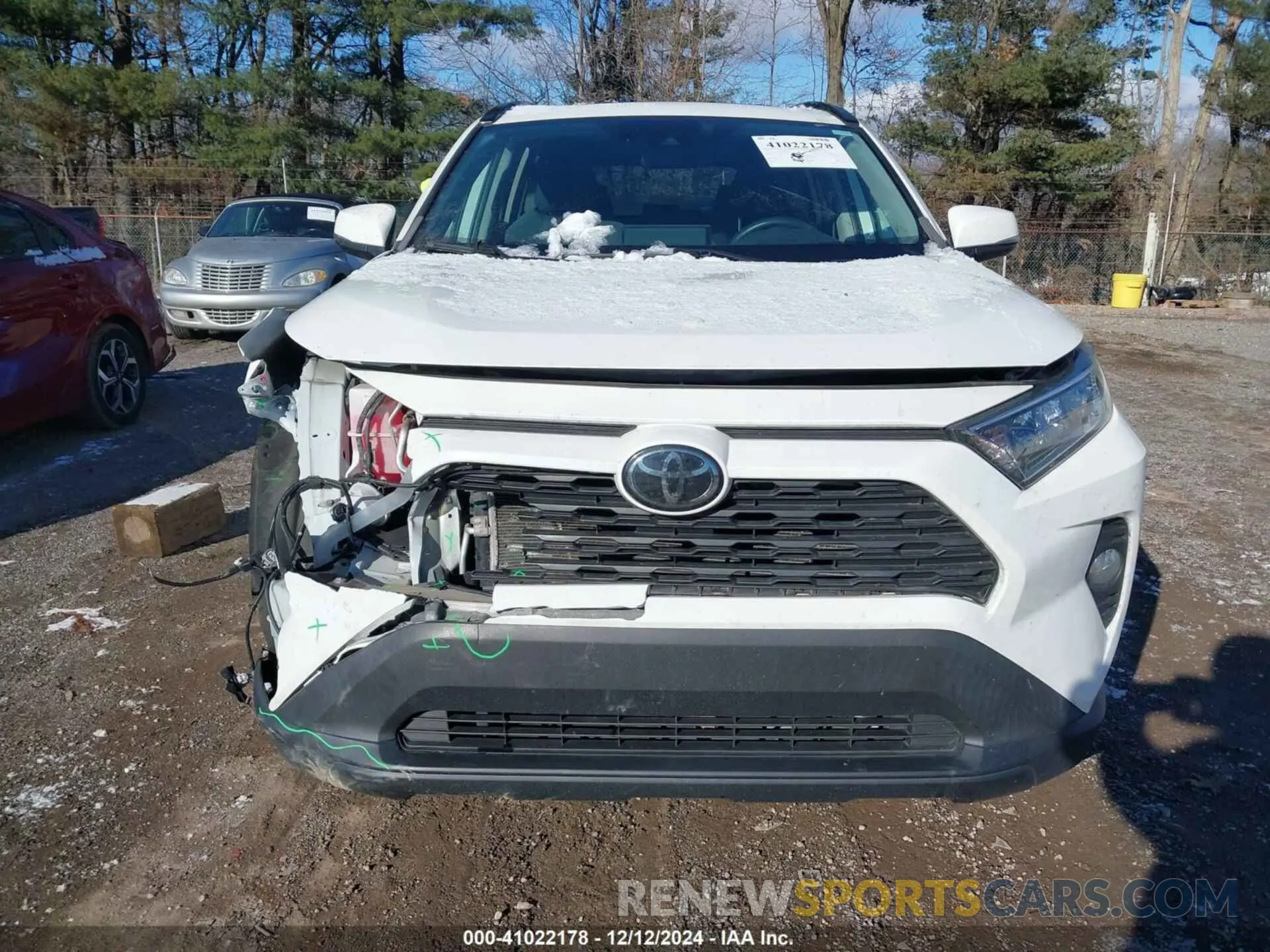 13 Фотография поврежденного автомобиля 2T3P1RFV6LW110814 TOYOTA RAV4 2020