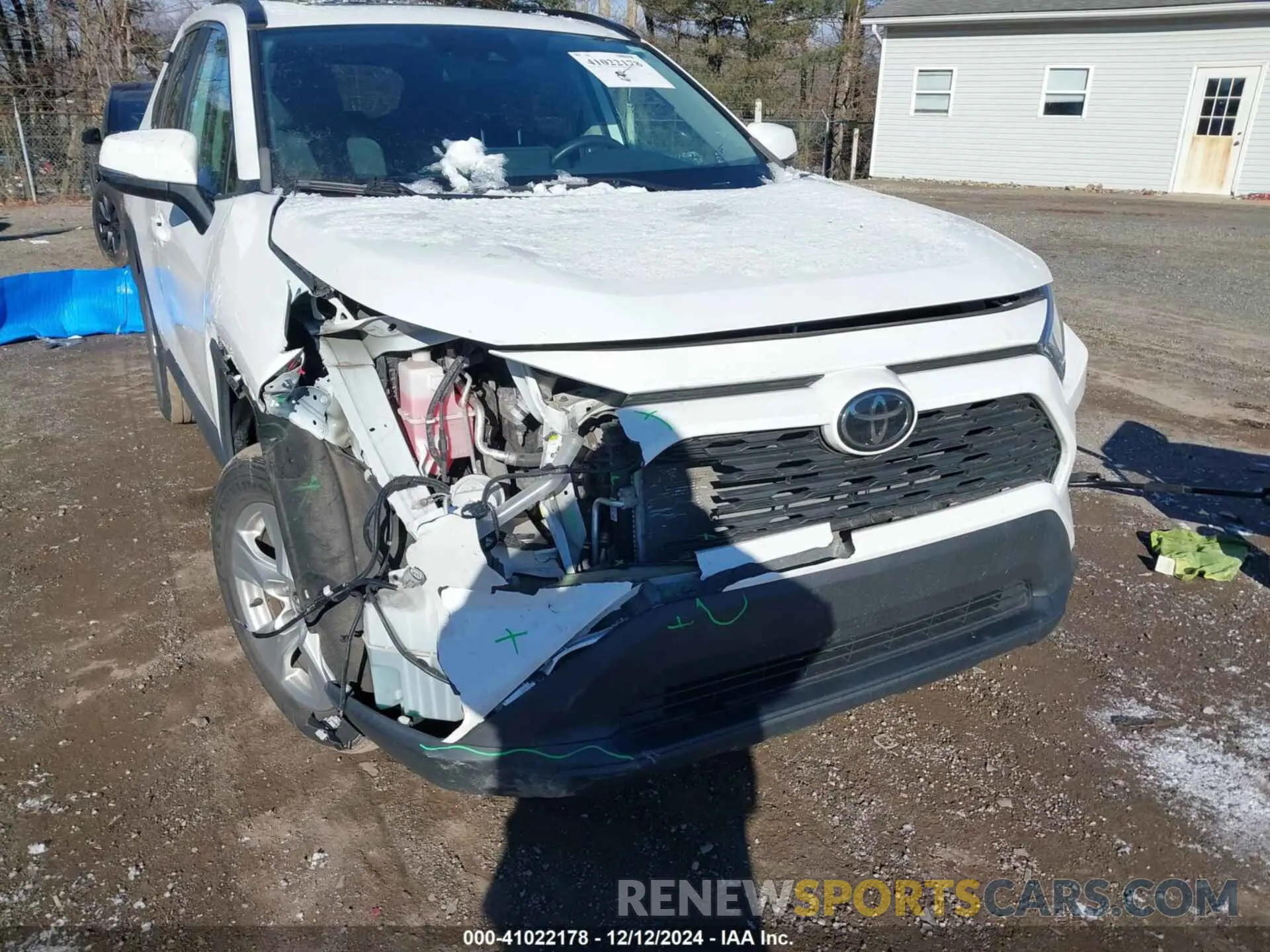 6 Фотография поврежденного автомобиля 2T3P1RFV6LW110814 TOYOTA RAV4 2020