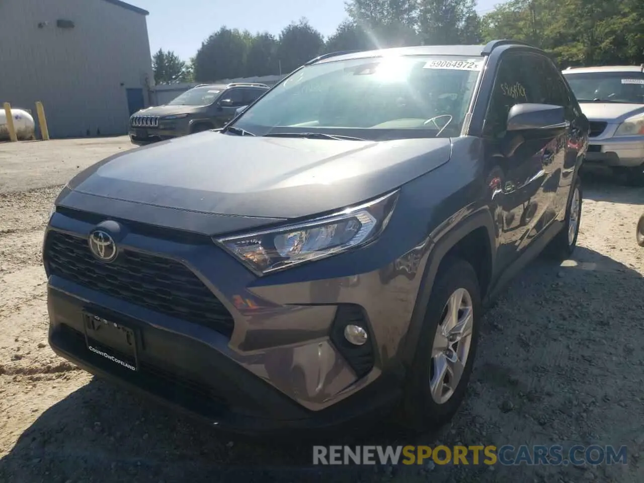 2 Фотография поврежденного автомобиля 2T3P1RFV7LC104702 TOYOTA RAV4 2020