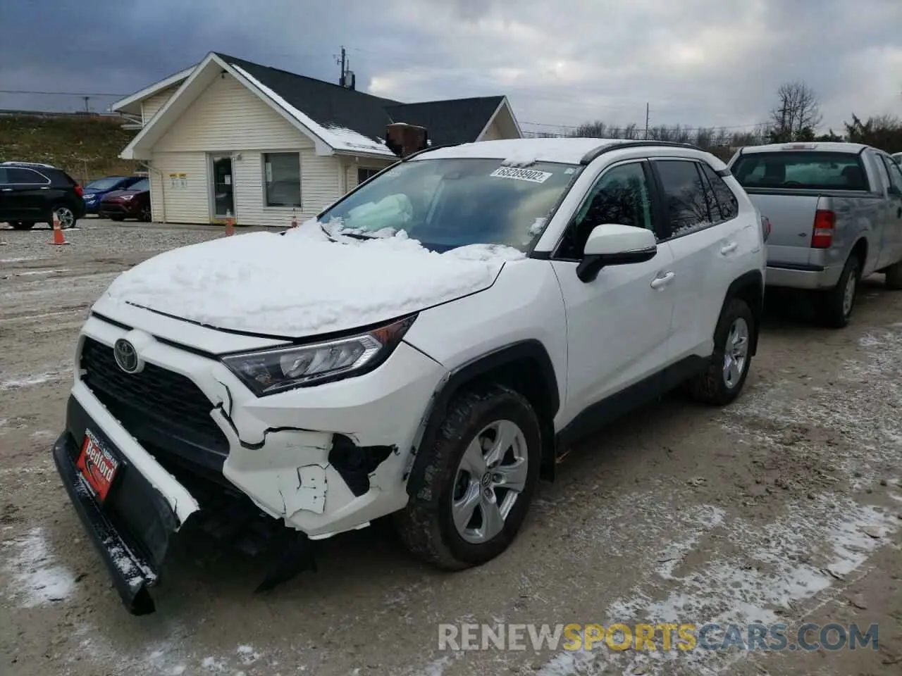 1 Фотография поврежденного автомобиля 2T3P1RFV7LC106398 TOYOTA RAV4 2020