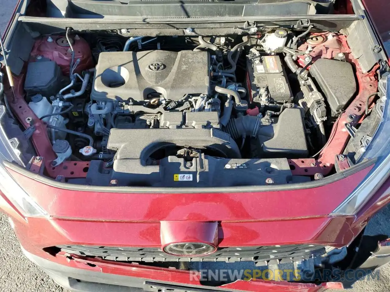 12 Фотография поврежденного автомобиля 2T3P1RFV7LW087155 TOYOTA RAV4 2020