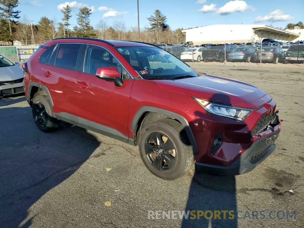 4 Фотография поврежденного автомобиля 2T3P1RFV7LW087155 TOYOTA RAV4 2020